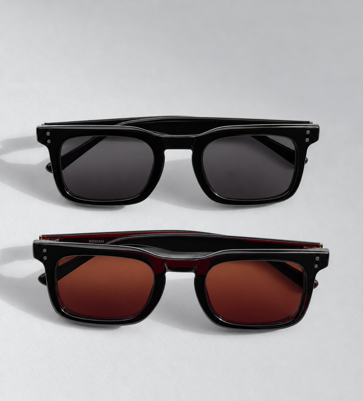 Rowan sunglasses by ETC in Black and Brown