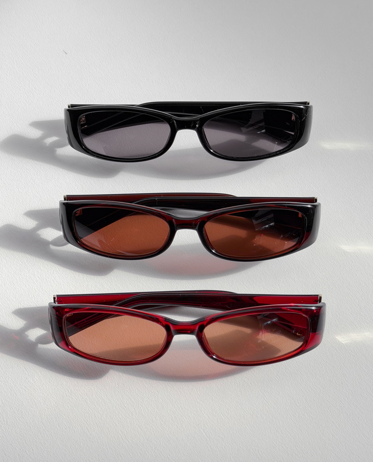 Bea sunglasses by ETC in Black, Brown and Cola