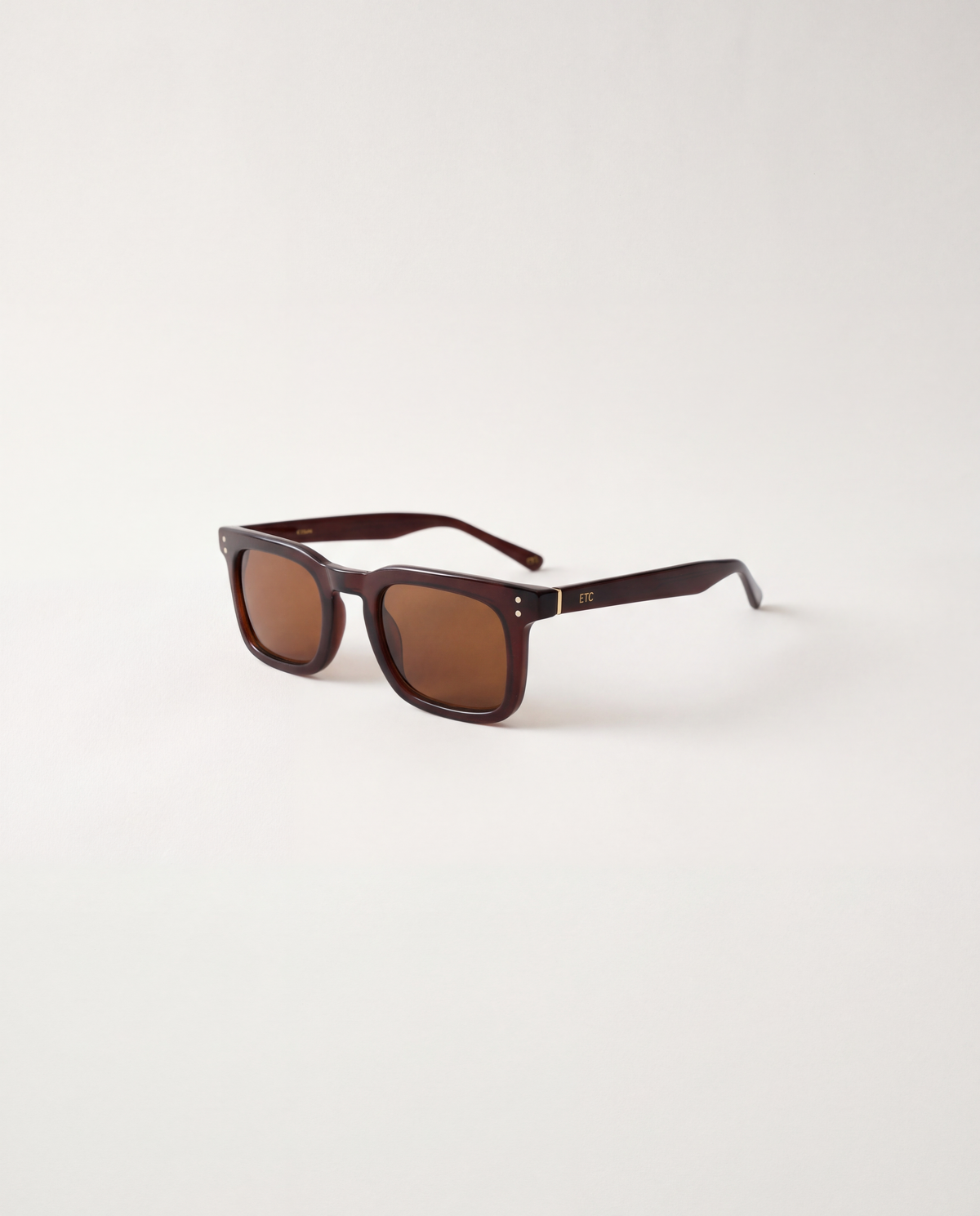 Rowan sunglasses by ETC in Brown #Color_Brown
