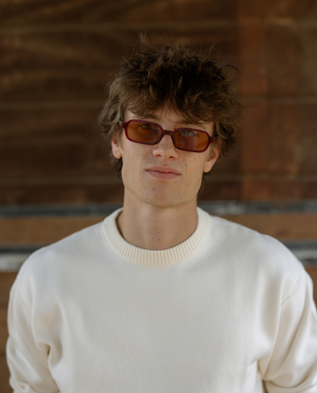 Hudson sunglasses by ETC in Cola #Color_Cola