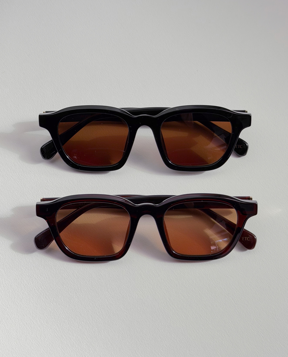 Weston sunglasses by ETC in Black and Brown