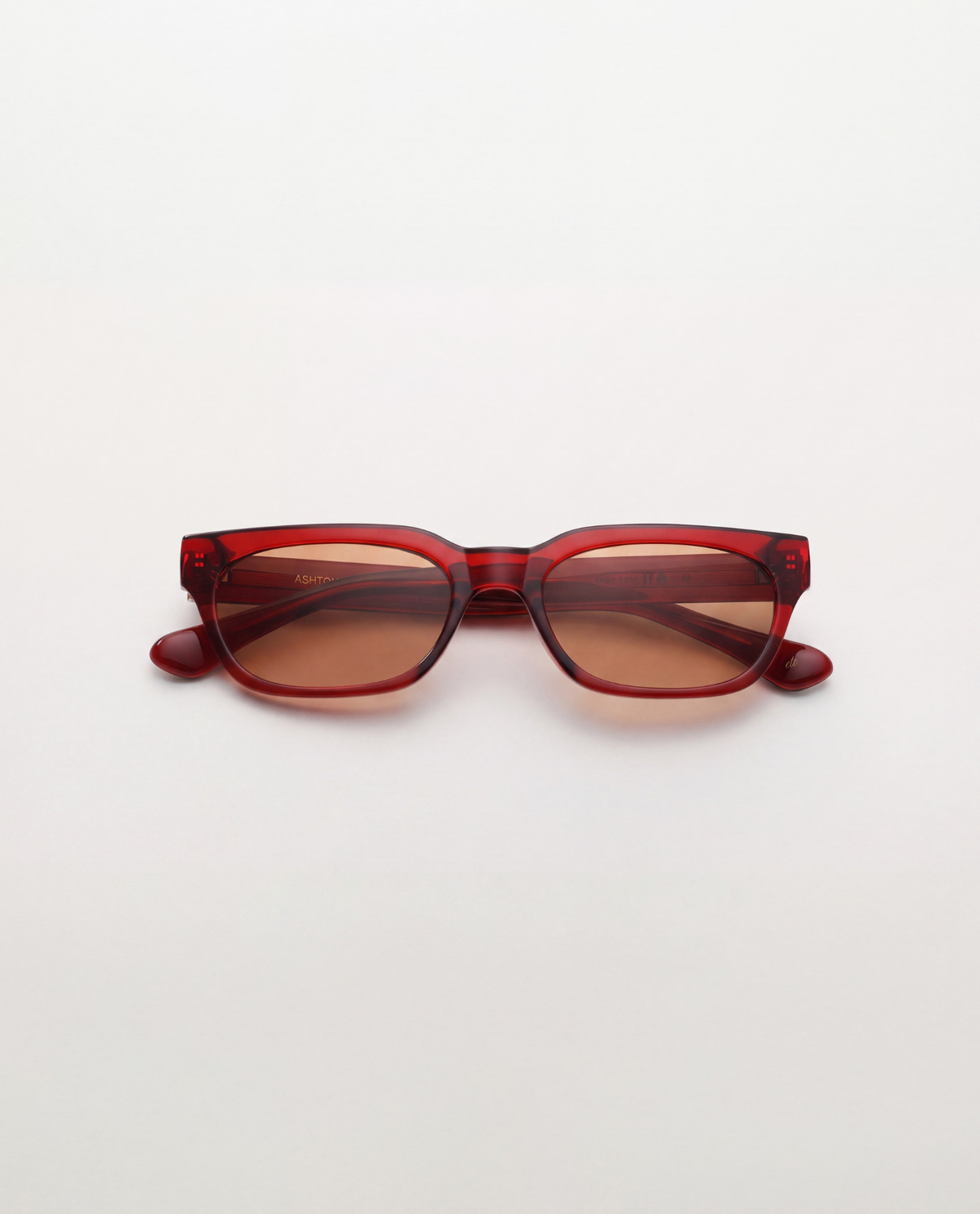 Ashton sunglasses by ETC in Cola #Color_Cola