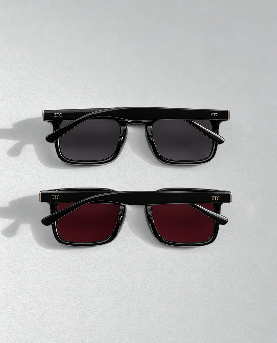Rowan sunglasses by ETC in Black and Brown